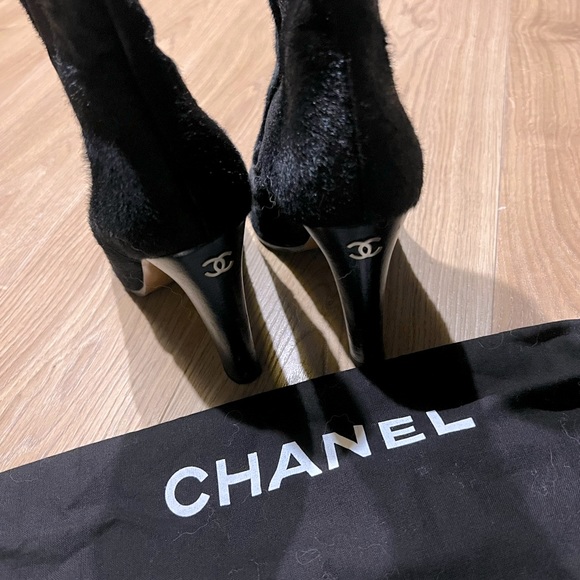 Chanel Sock Bootie- Authentic - Picture 3 of 11